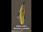 Elizabeth 2 Banana Costume