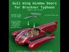 Gull Wing Window Doors for Bruckner Typhoon, V2