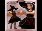 Halloween Textures for Gothic Doll Clothes