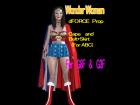 WONDER WOMAN dFORCE CAPE AND SKIRT FOR G8F G3F