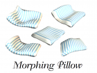 Morphing pillow prop for Poser