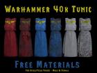 Warhammer 40k - Tunic Materials FREE