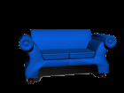 Modern Sofa prop for Poser