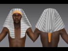 Nemes - Pharaoh headdress for MD Male Avatar