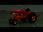 3d Tractor Model
