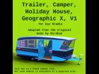 Trailer, Camper, Holiday House, Geographic X, V1