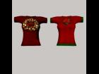 Christmas Textures & MAT Poses for the V4 T-Shirt