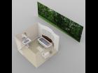 Comfortable Bathroom (for DAZ Studio)