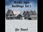 Middle Ages Buildings Set 1 (for Poser)