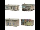 Shanty Town Buildings 2: Set 6 (for Poser)