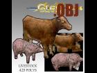 Livestock: Low poly RTS game models