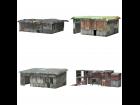 Shanty Town Buildings 1: Set 4 (for Poser)