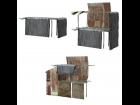 Shanty Town Buildings 1: Set 5 (for Poser)