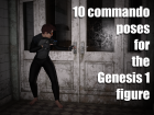 10 Commando poses for Genesis