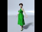 Low Cut Ruffle dForce Dress Collection G8/8.1F
