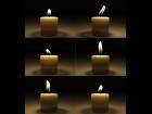 Candle flame shader (3D mesh) for Poser firefly