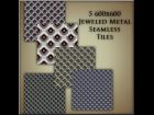 Jeweled Metal Tiles