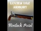 Flintlock Pistol for DAZ Studio + OBJ