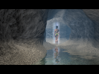 Cave bathing 2 scenes