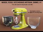 Mixer, Food, KitchenAid Artisan, Swmo, V1