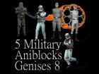 Common Military Aniblocks for Genesis 8