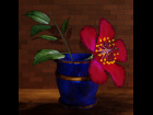 hibiscus flower painting