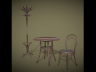 Furniture set for Viennese cafe
