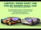 LGBTQA+ Pride Paint Job for De Ridder Quail, V1