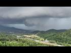 Thunderstorm drone video