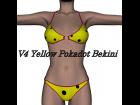 V4 Yellow Pokadot Bekini
