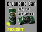 Crushable beer can