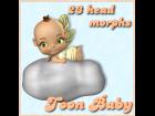 23 head morphs for Toon Baby