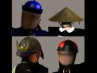 4 Oriental Hats