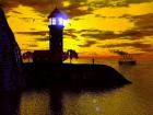 Dusk - a lighthouse image