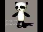 Panda hand-sewn style soft toy
