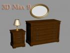 Bed_Room Forniture for 3D Max 9, 3DS