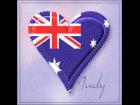 Australian Felt Heart embellishment