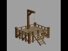 Gibbet for 3d Max 9, 3DS and OBJ