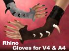 Rhinoceros Gloves for V4/A4