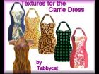 Textures for the Carrie Dress