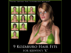 Kozaburo HairFits for "K"
