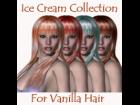 Vanilla Hair--Ice Cream Textures
