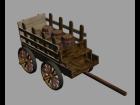 Cart for the Barn for 3d Max, 3DS and Obj