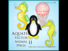 Aquatic Vector Animals II