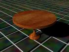 Round Wood Table