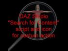 Content search script for DAZ Studio