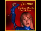 Jeanne custom morphs for V4 base