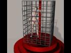 The Cage for Poser, scene, character and props