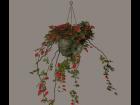 Hanging pot with roses (poser prop)