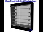 Glass Front Wall Unit Display Case